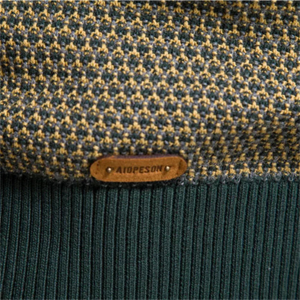 Steinmann Herre sweater med rhombus mønster